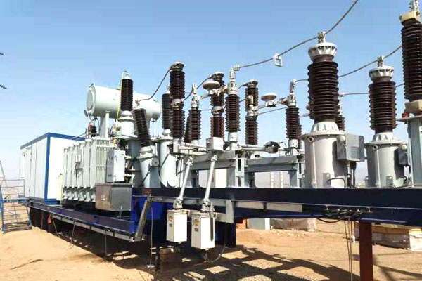Power transformer installation case 3