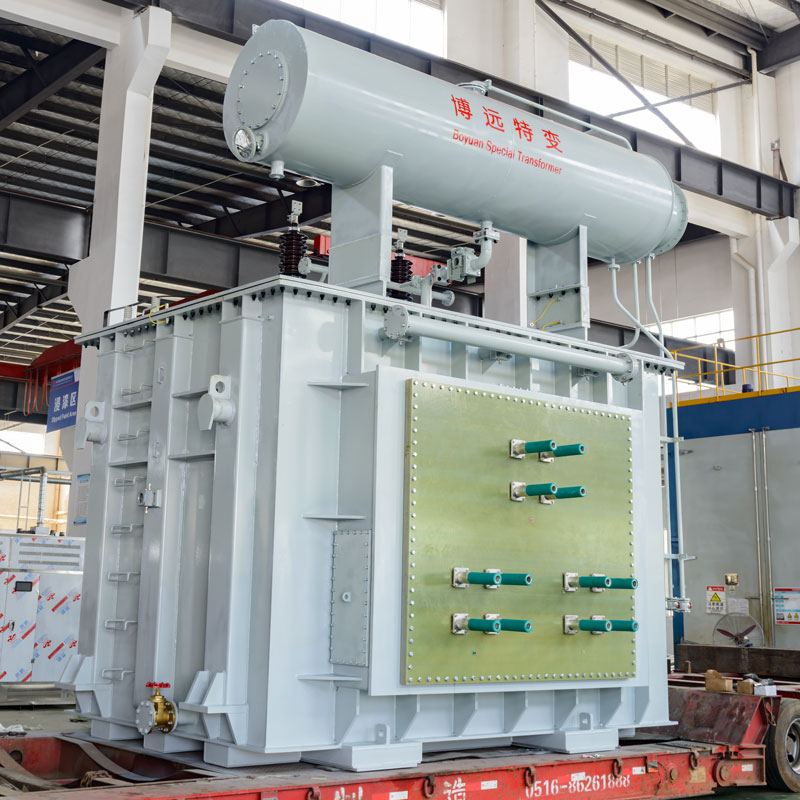 Electric furnace transformer for arc furnace and submerged arc furnace